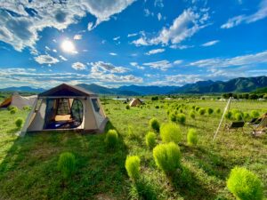 What are the things to consider when going camping for the first time?
